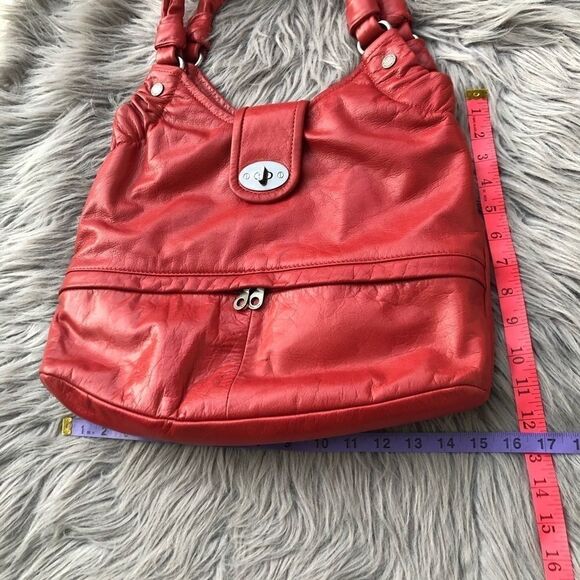 christopher Kon Genuine Leather Hobo Bag - Picture 12 of 16